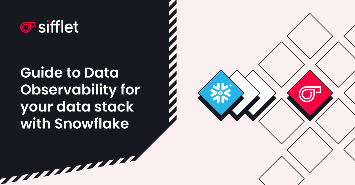 Guide to Data Observability for your data stack with Snowflake